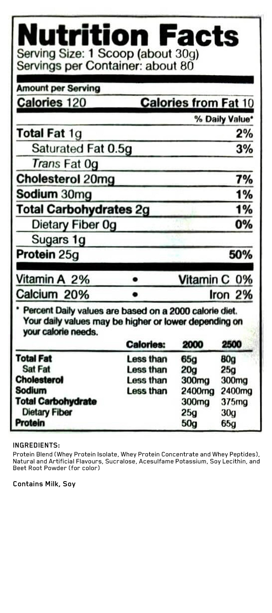 Ultimate Nutrition Prostar 100% Whey Protein - 80 Servings | 2.39 kg