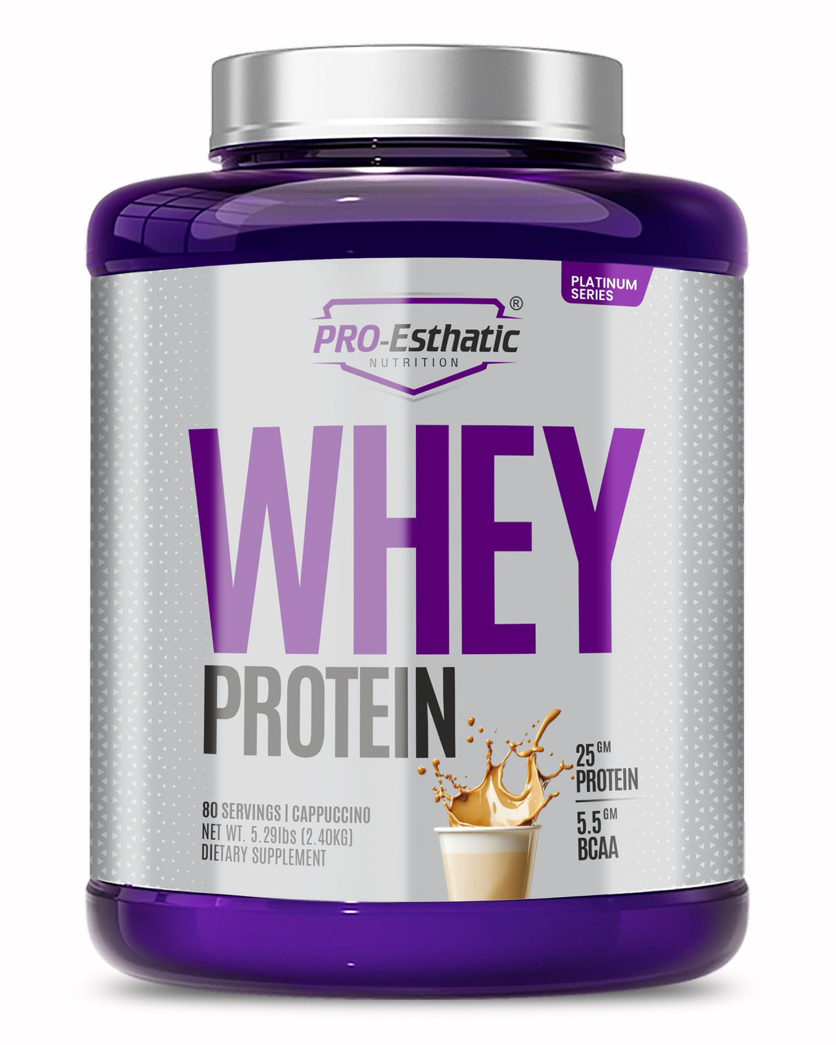 Pro-Esthatic Whey Protein – 25g Protein | Platinum Series