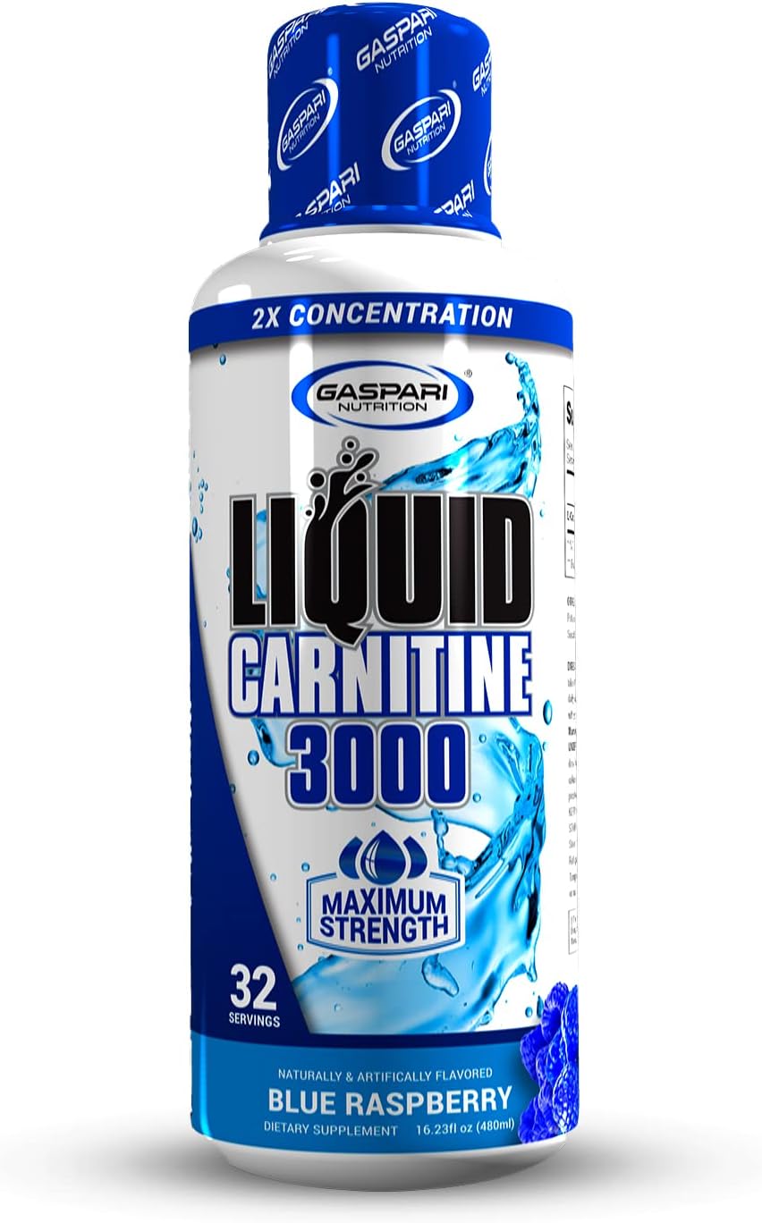 Gaspari Liquid L-Carnitine 3000mg - (30 Servings)