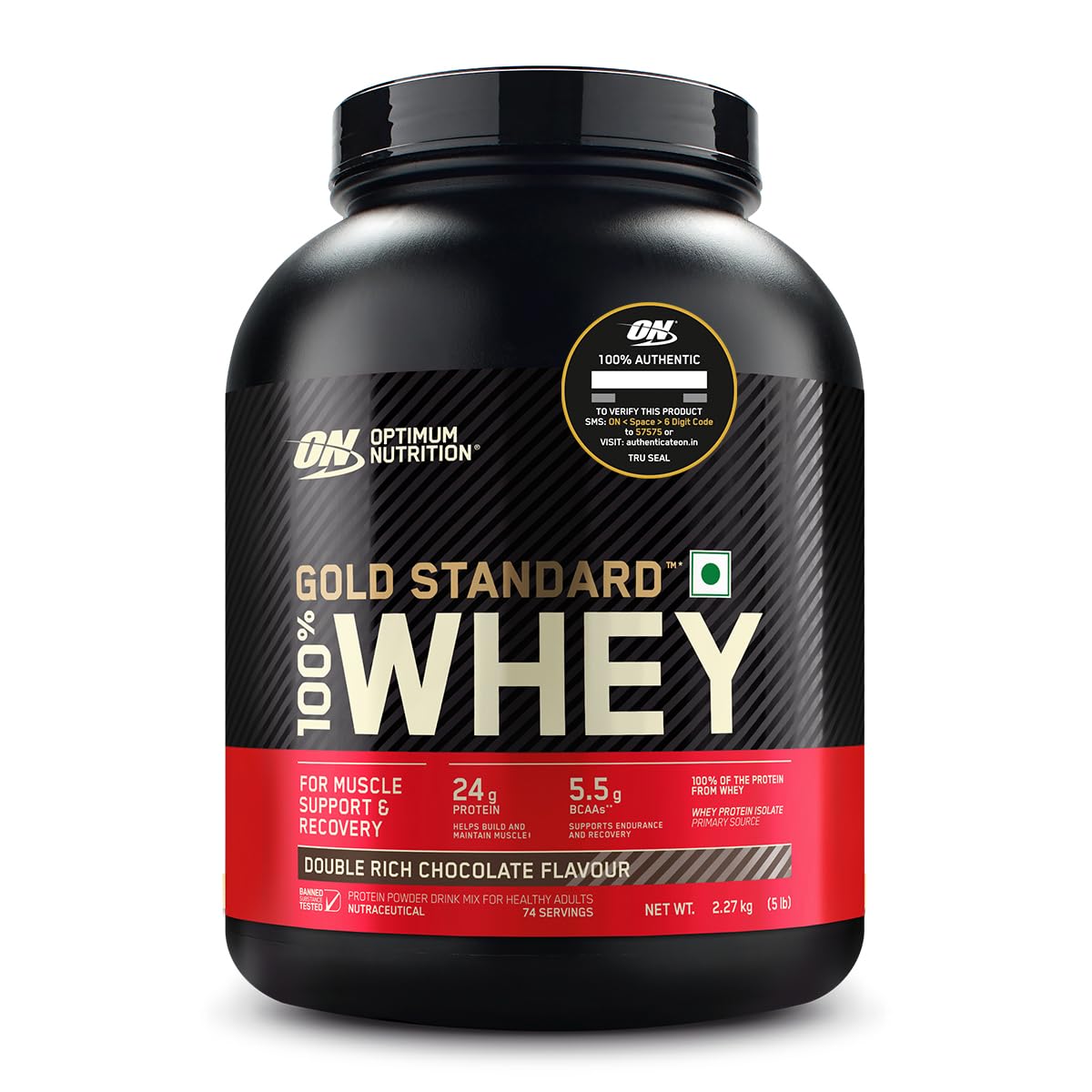 Optimum Nutrition (ON) Gold Standard 100 Whey Protein Powder