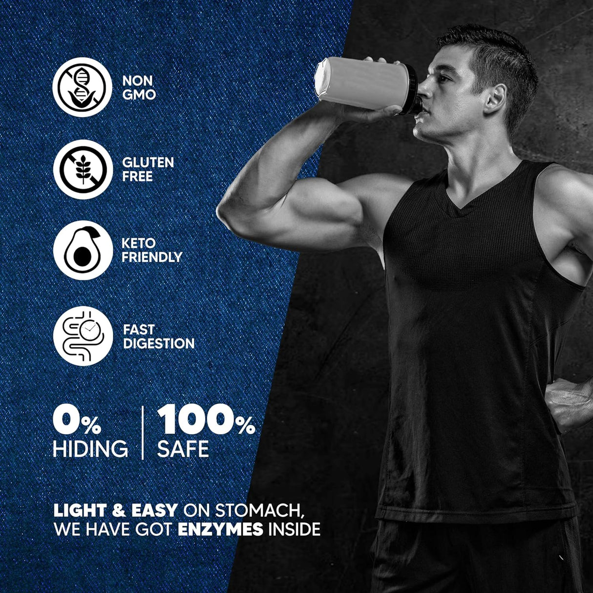 AS-IT-is Atom Whey Protein with Digestive Enzymes (2kg)