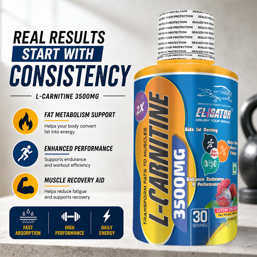Eligator L-Carnitine 3500MG 30 Servings