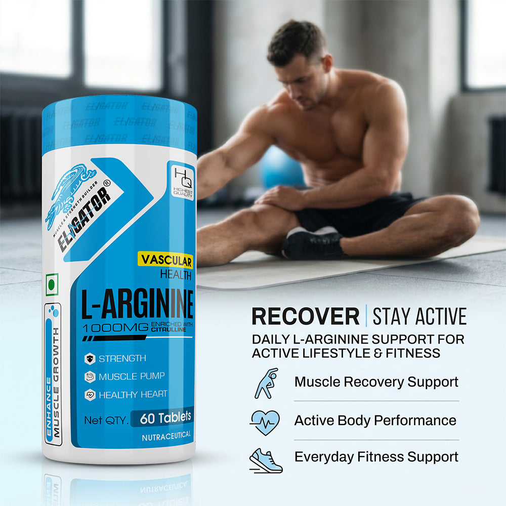 Eligator L-Arginine 60 Tablets