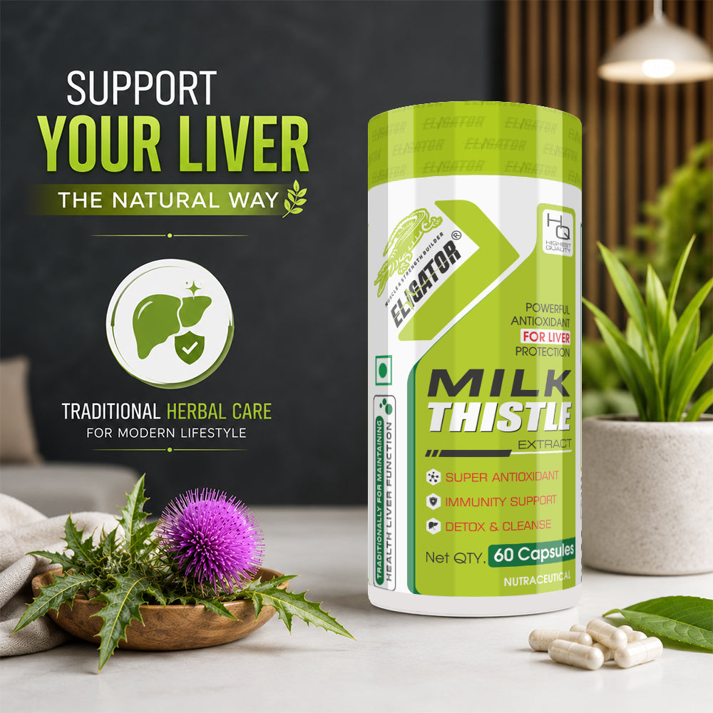Eligator Milk Thistle 60 Capsules