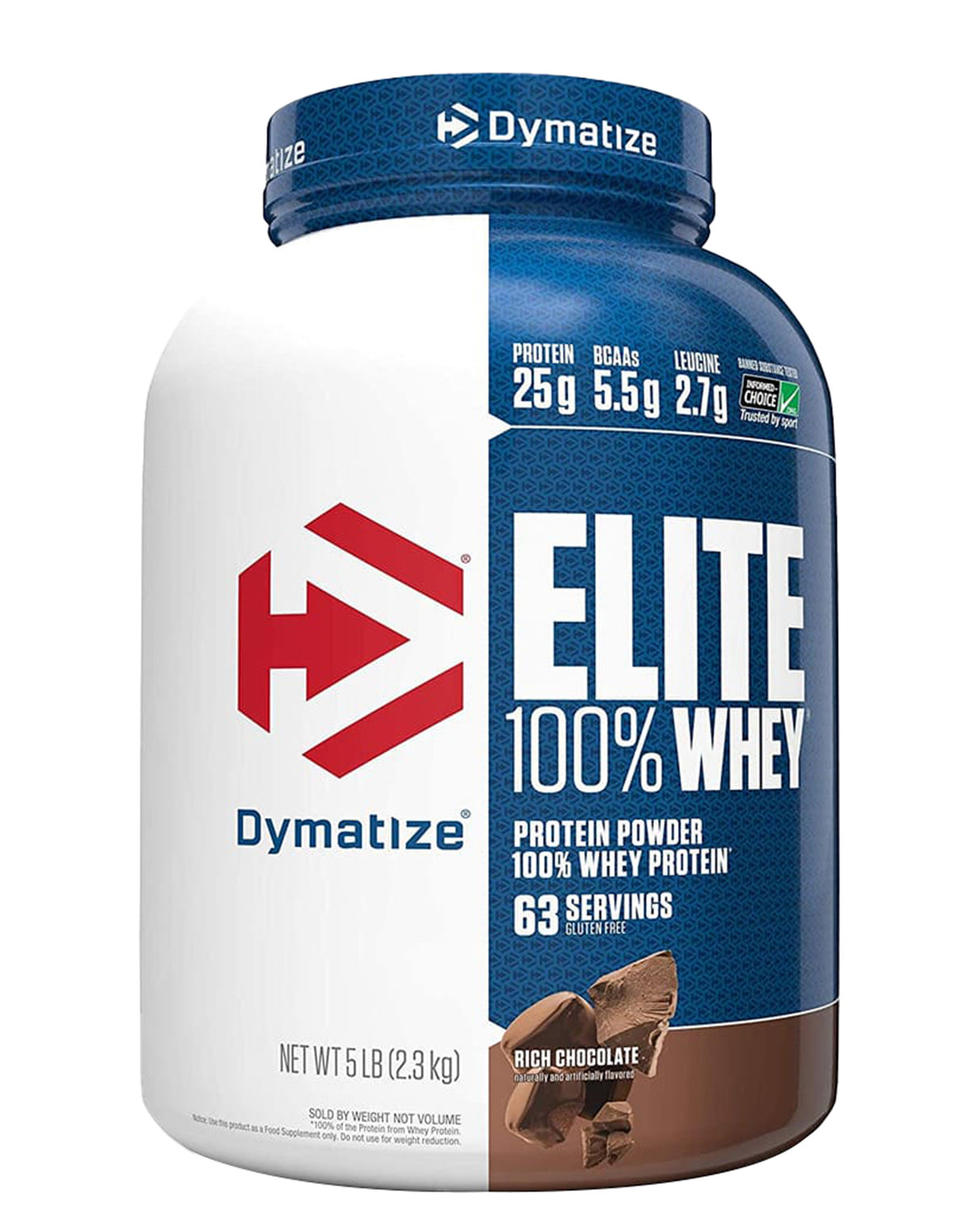 Dymatize Elite 100% Whey Protein | Rich Chocolate | 2.3kg