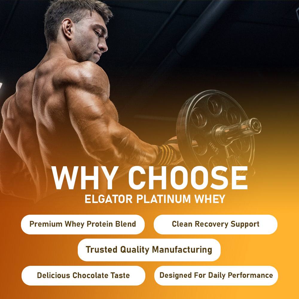 Eligator 100% Platinum Whey 2.1 kg 4.4lbs