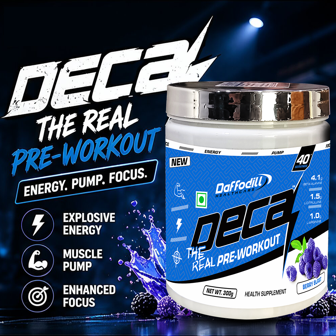 Daffodill DECA Pre Workout 300gm 40 Servings