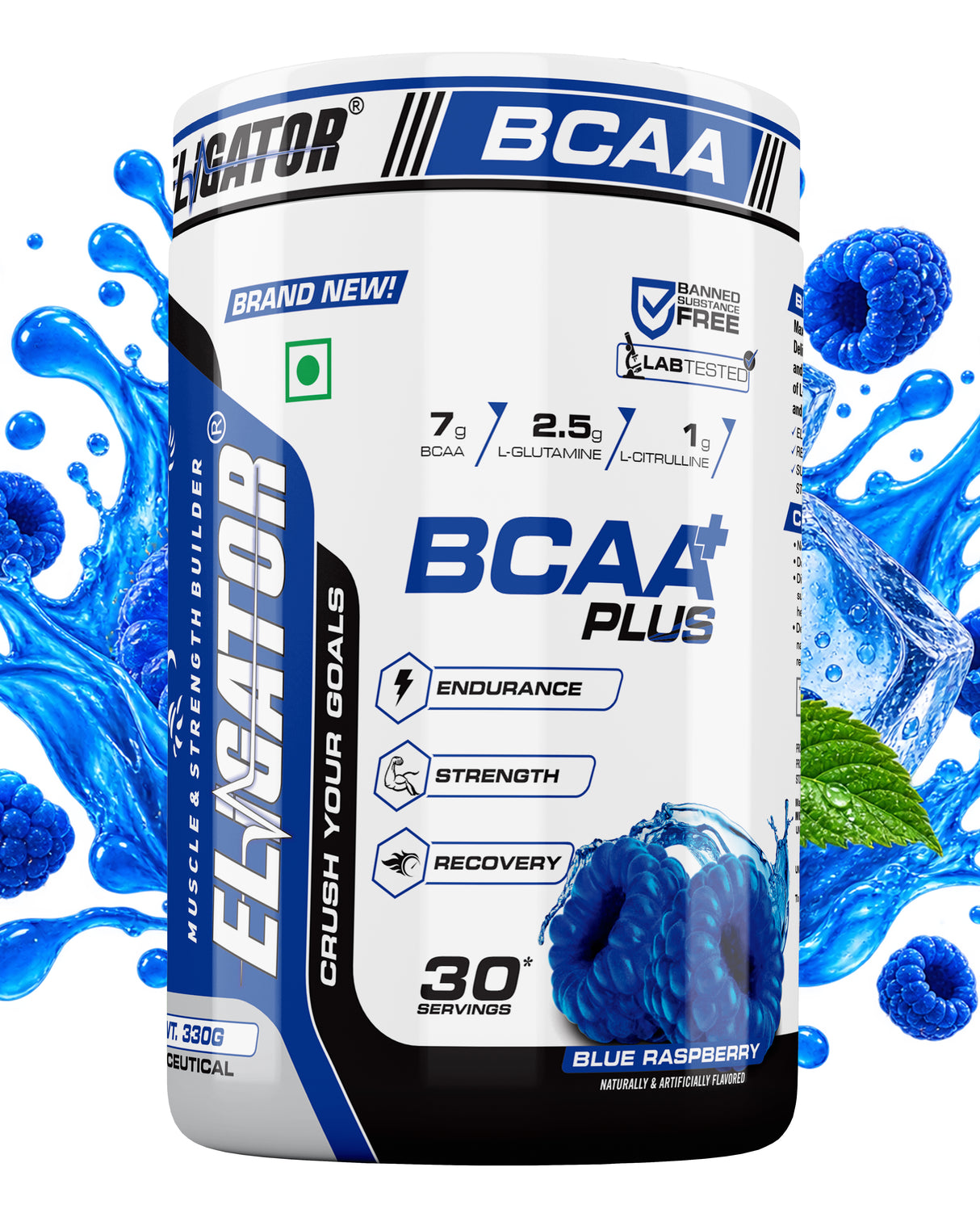 Eligator BCAA Plus 330gm 30 Servings