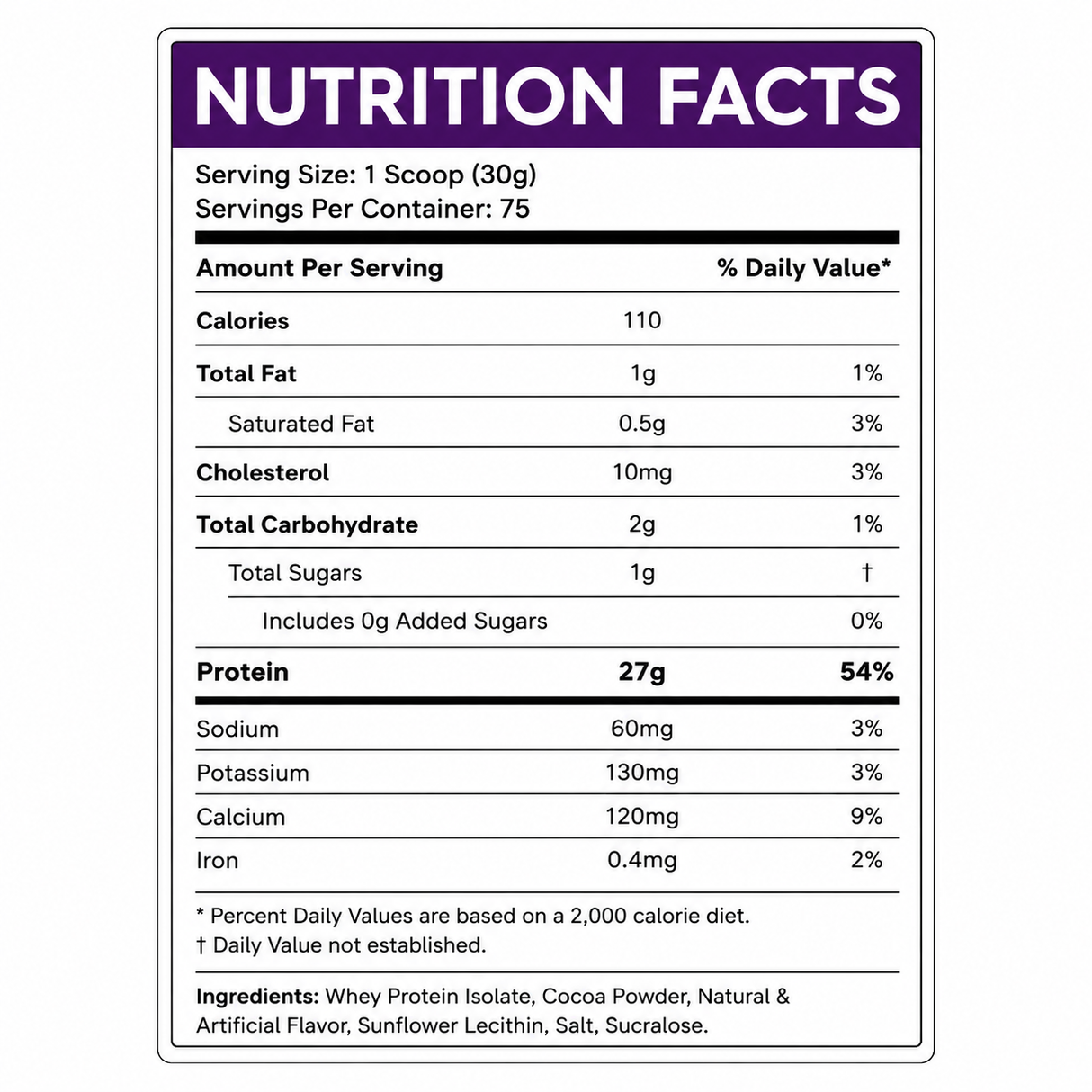 Pro-Esthatic Isolate Whey Protein – 27g Protein | Platinum Series