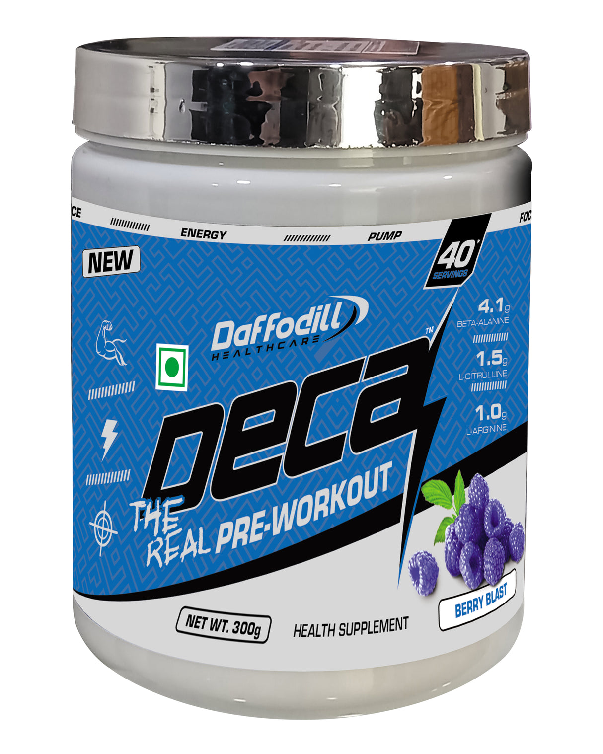 Daffodill DECA Pre Workout 300gm 40 Servings