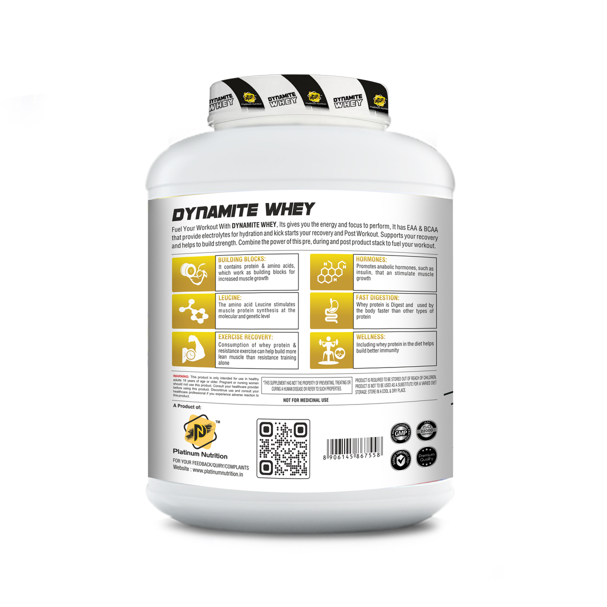 Platinum Nutrition Dynamite Whey 2 Kg