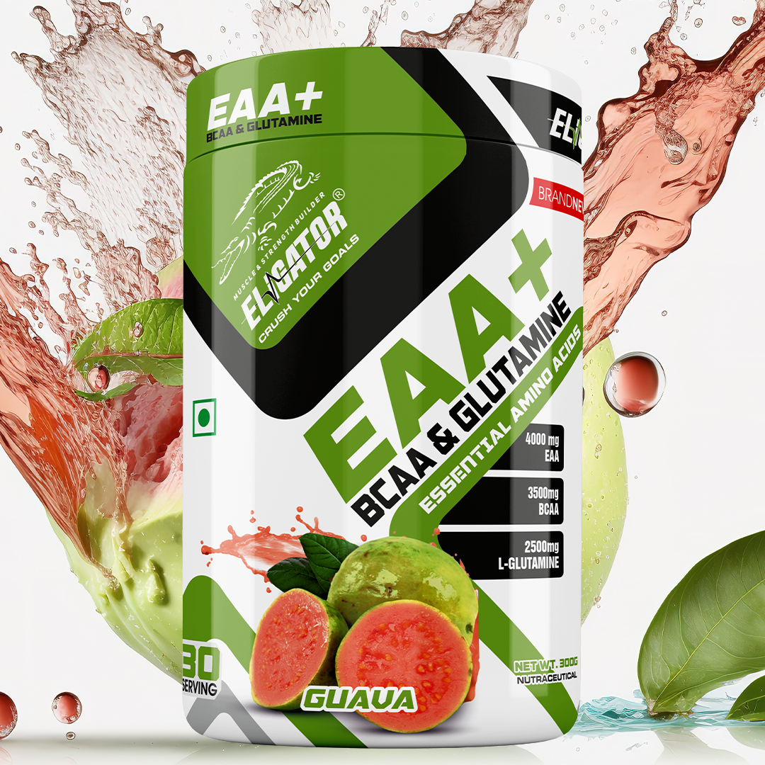 Eligator EAA Plus BCAA And Glutamine 300gm 30 Servings