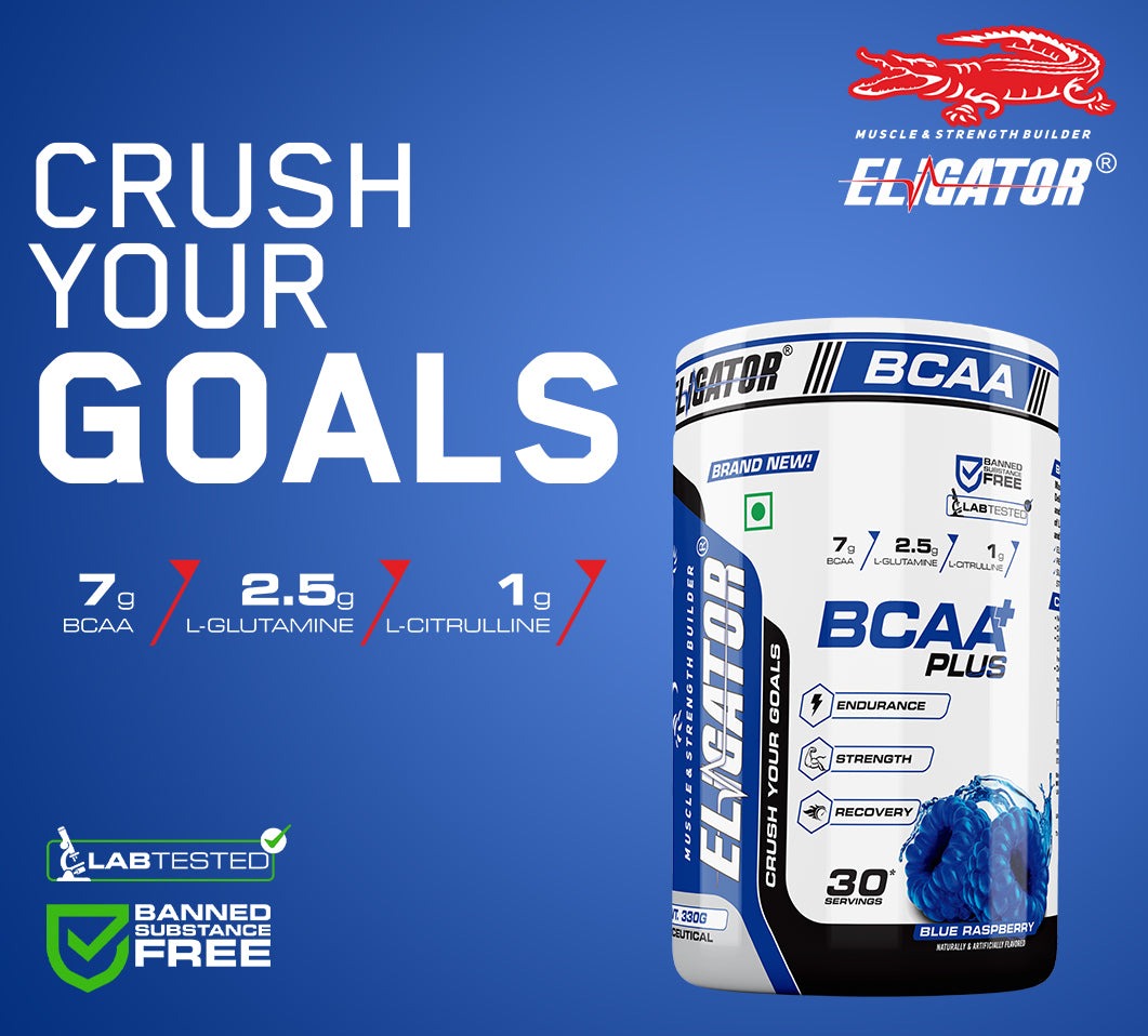 Eligator BCAA Plus 330gm 30 Servings