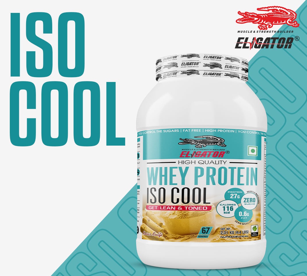 Eligator ISO COOL Isolate Whey Protein 2.01kg 67 Servings