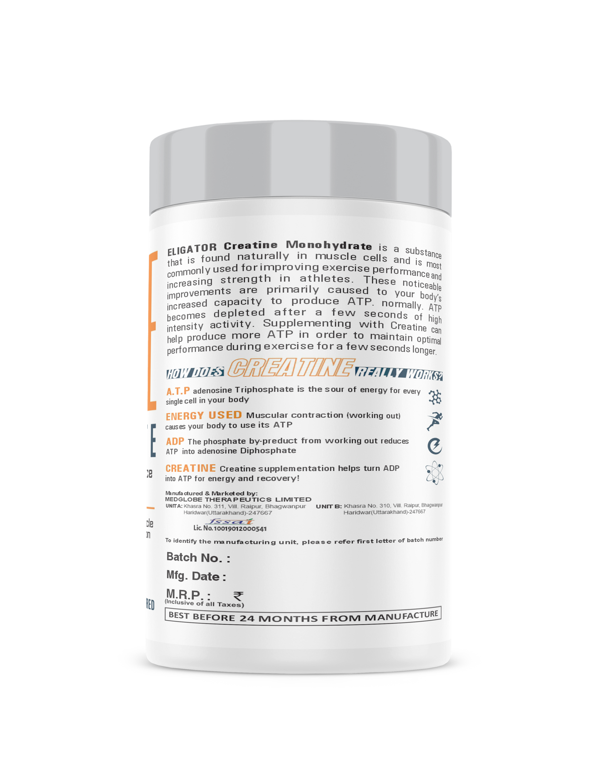 Eligator High Protein Weight Gainer 2.7Kg (6lbs)