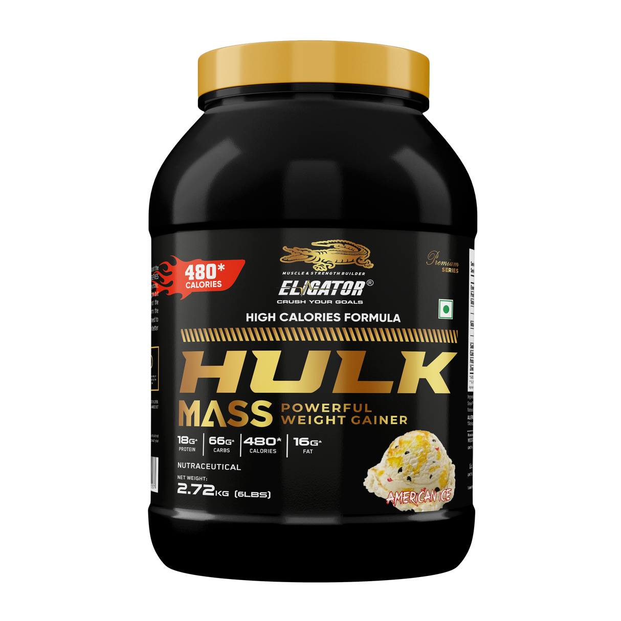 Premium Series Hulk Mass - Powerful Weight Gainer
