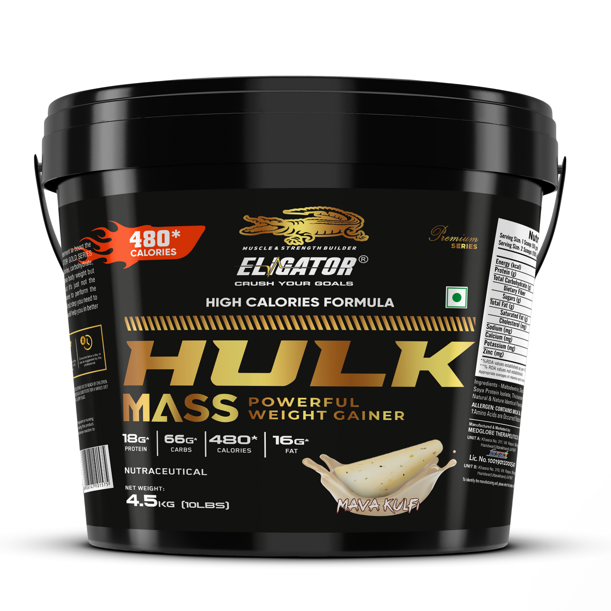 Premium Series Hulk Mass - Powerful Weight Gainer