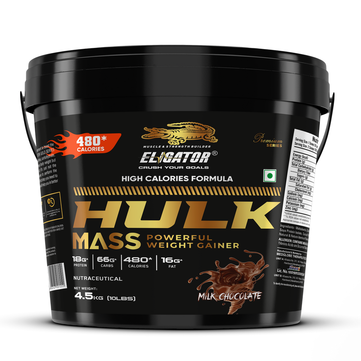 Premium Series Hulk Mass - Powerful Weight Gainer