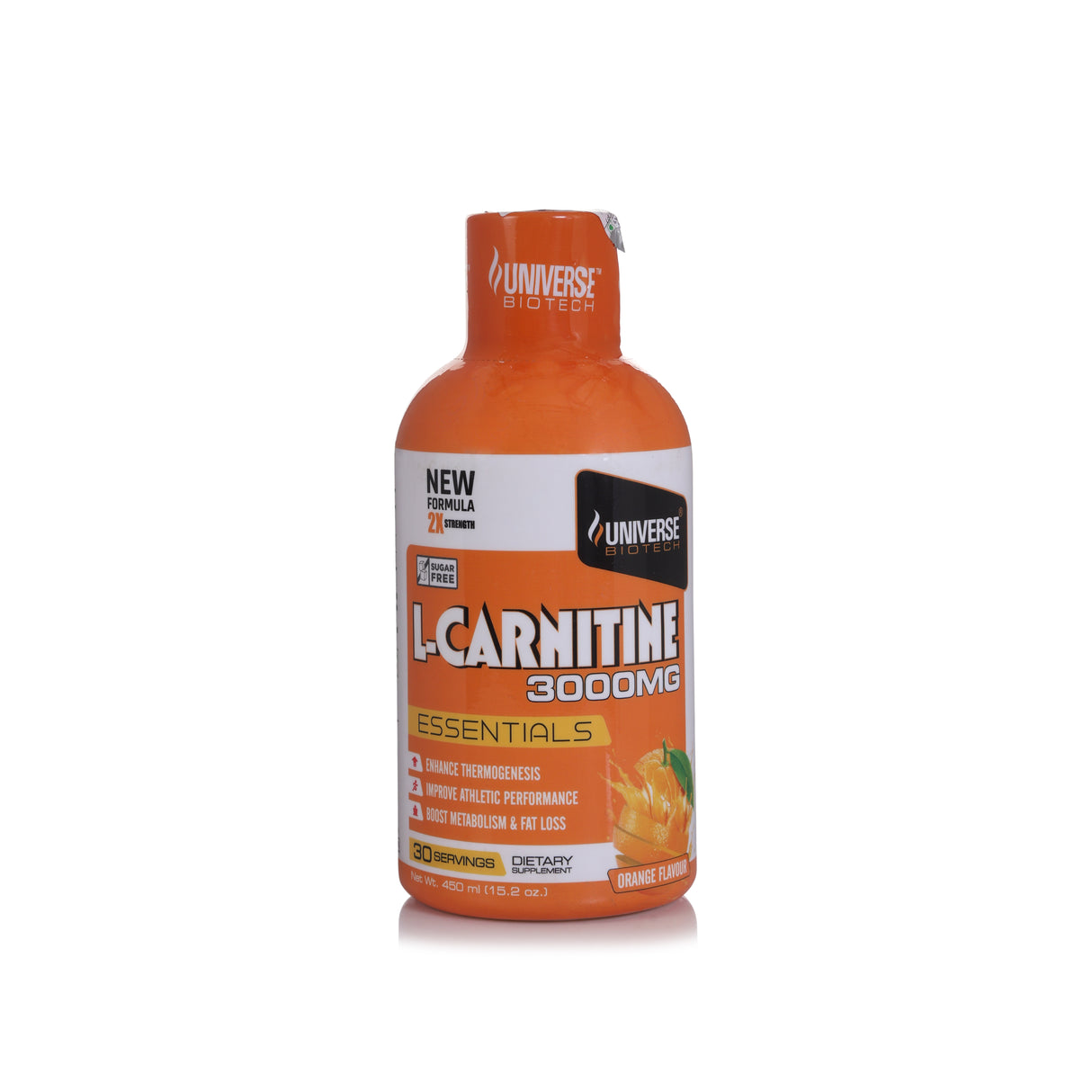 Universe Biotech L-Carnitine Liquid(3000 Mg), 30 Servings