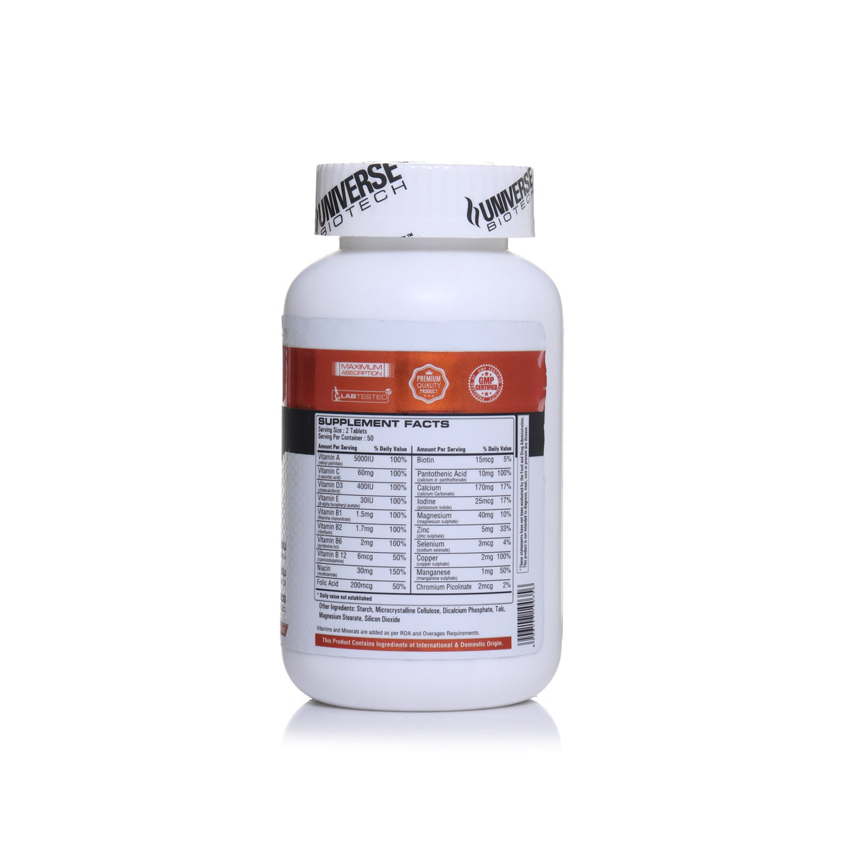 UNIVERSE BIOTECH Multi 100 Tablet