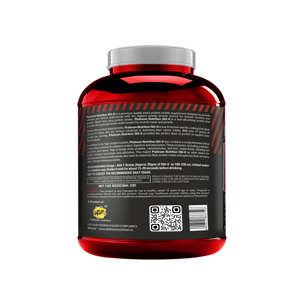 Platinum Nutrition ISO-0 Chocolate 2 Kg