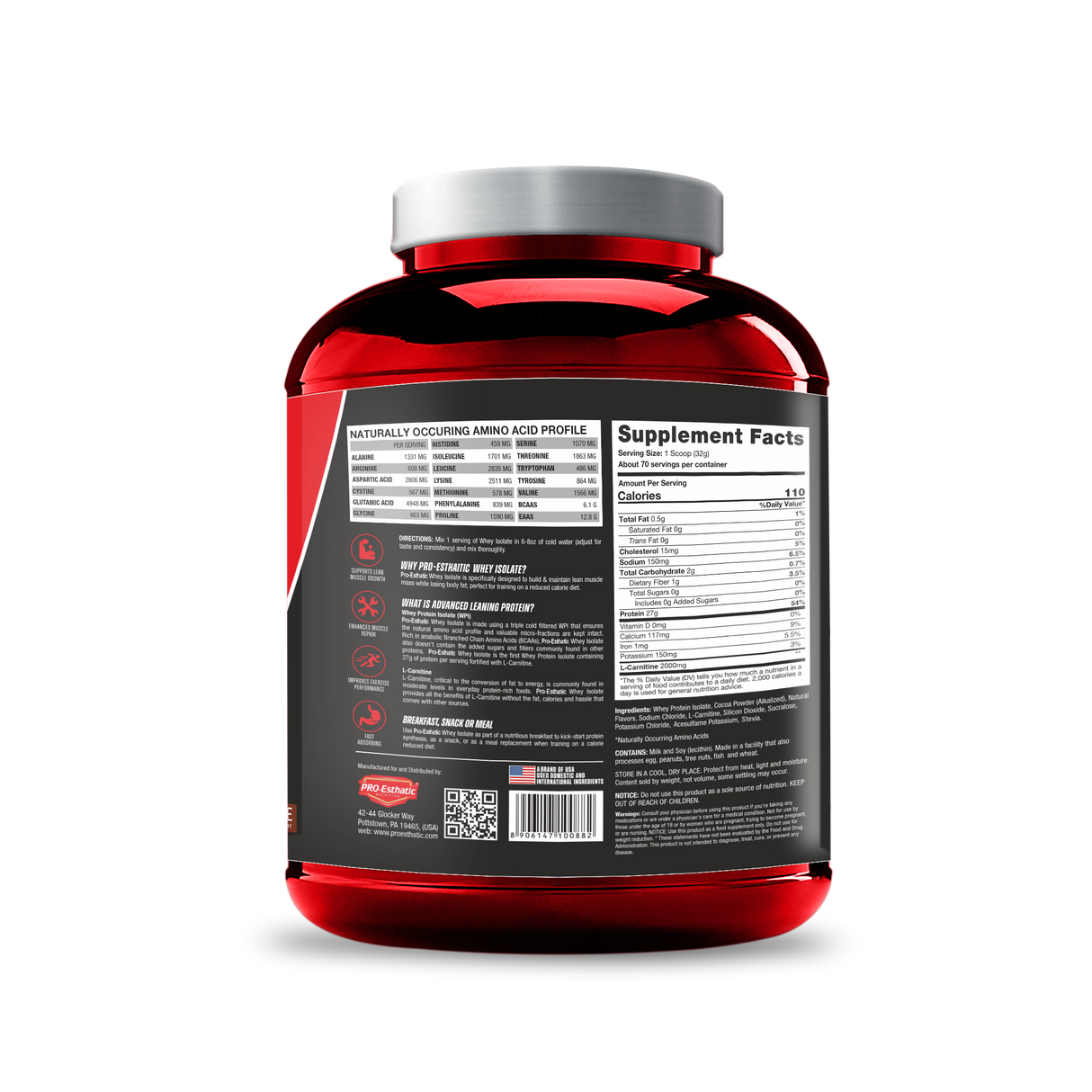 Pro-Esthatic Nutrition Iso Esthatic
