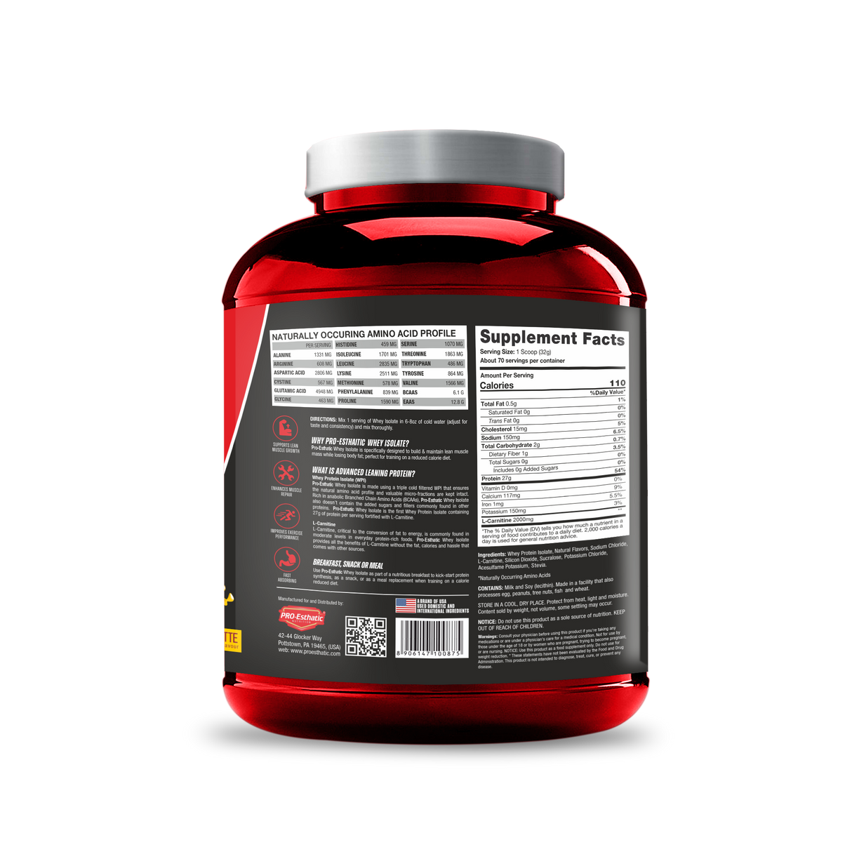 Pro-Esthatic Nutrition Iso Esthatic