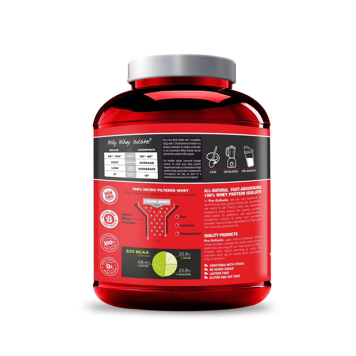 Pro-Esthatic Nutrition Iso Esthatic