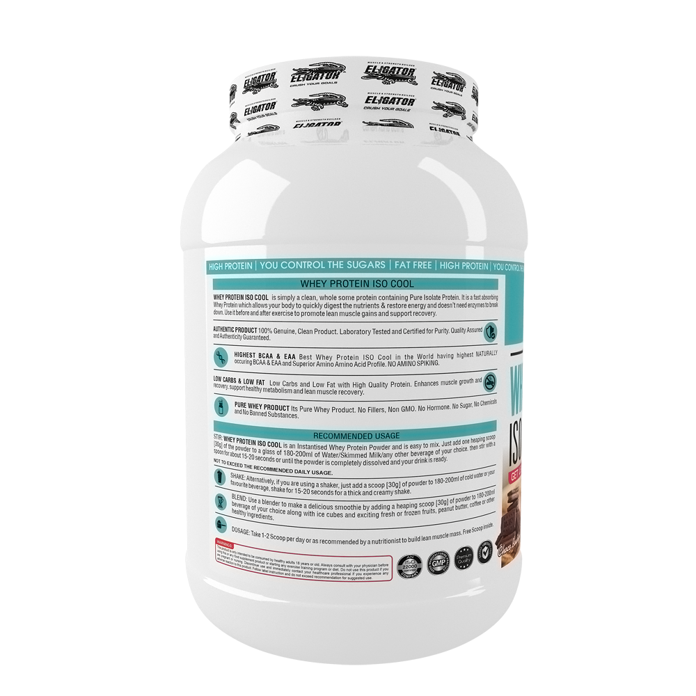 Eligator ISO COOL Isolate Whey Protein 2.01kg 67 Servings