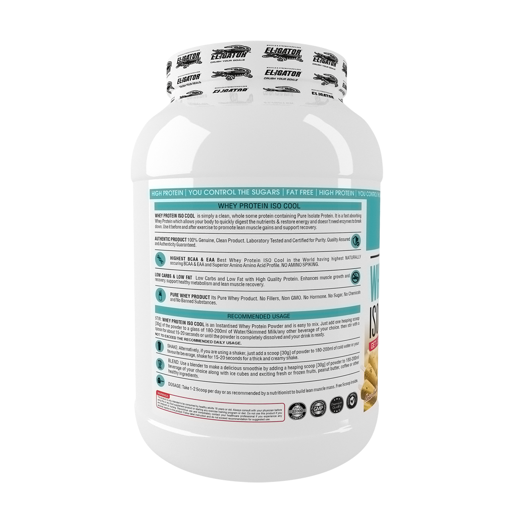 Eligator ISO COOL Isolate Whey Protein 2.01kg 67 Servings