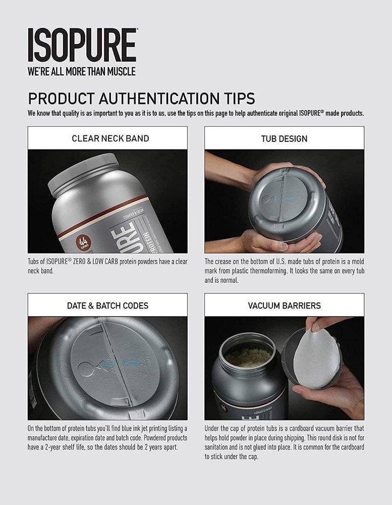 Nature's Best Isopure Zero Carb Protein 2kg