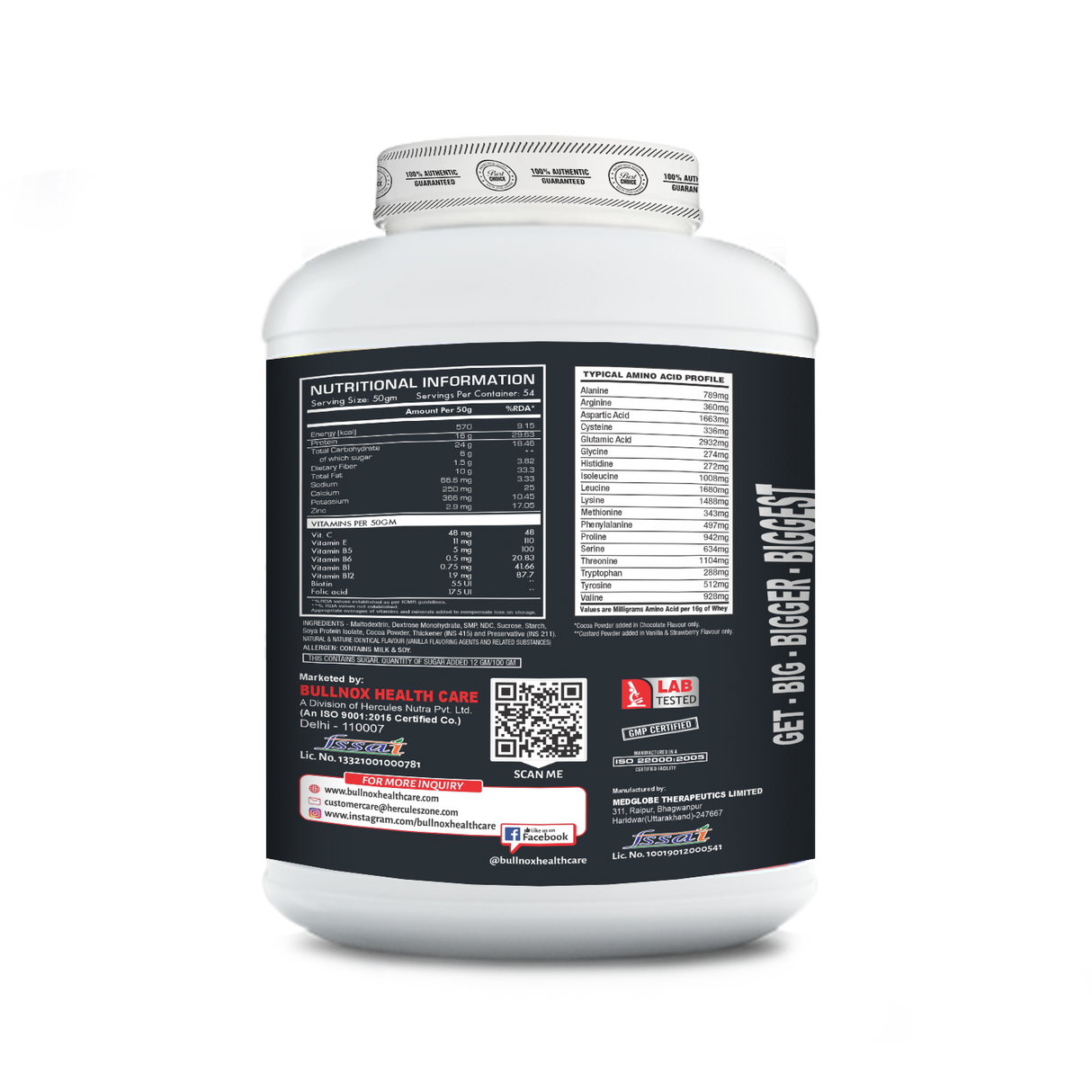 Bullnox Mega Mass 3600