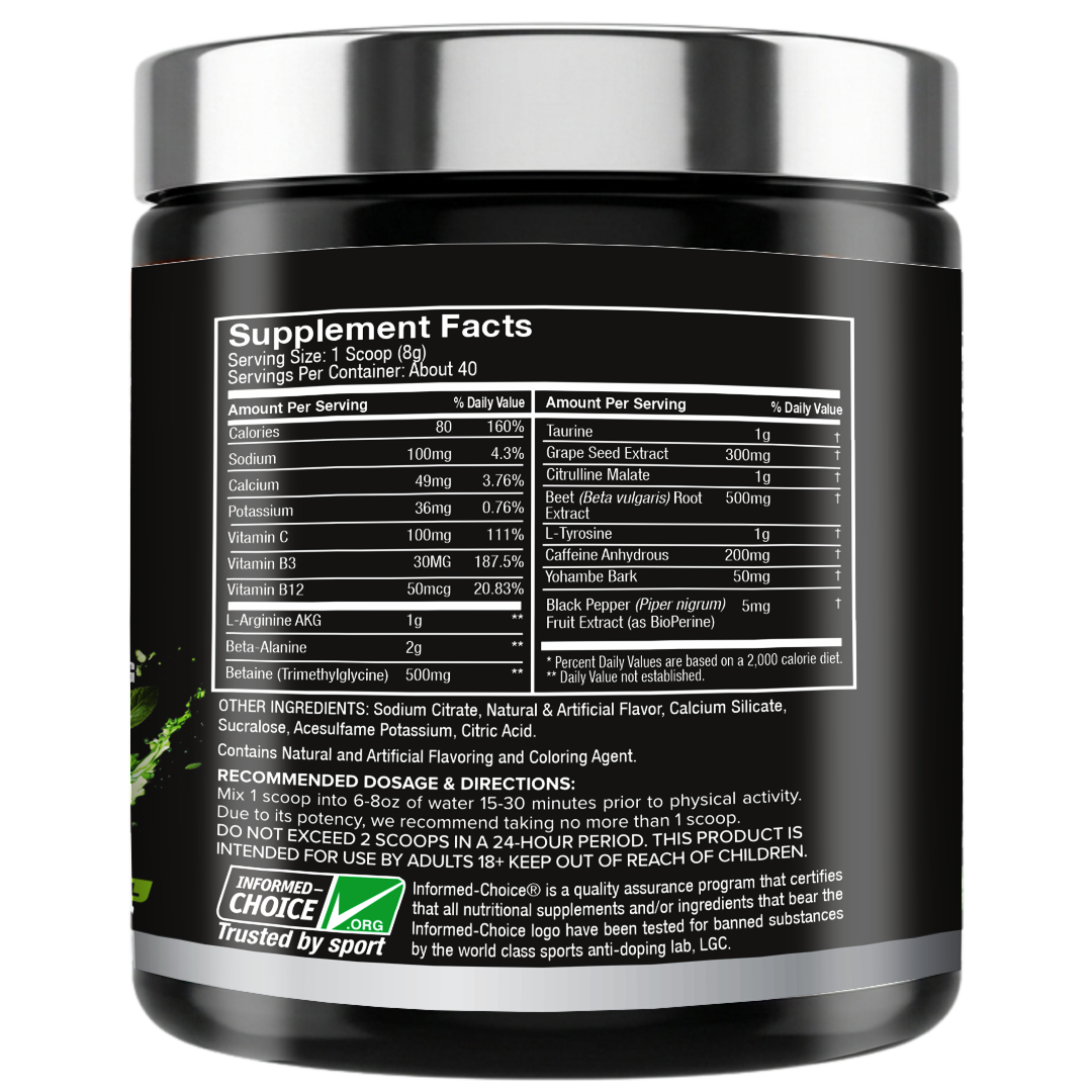 Pro Esthatic NOX pre Workout 320gm 40 Servings