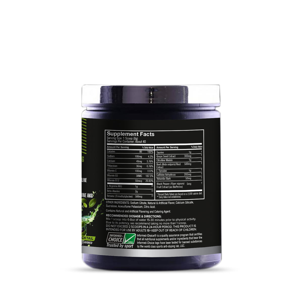 Pro Esthatic NOX pre Workout