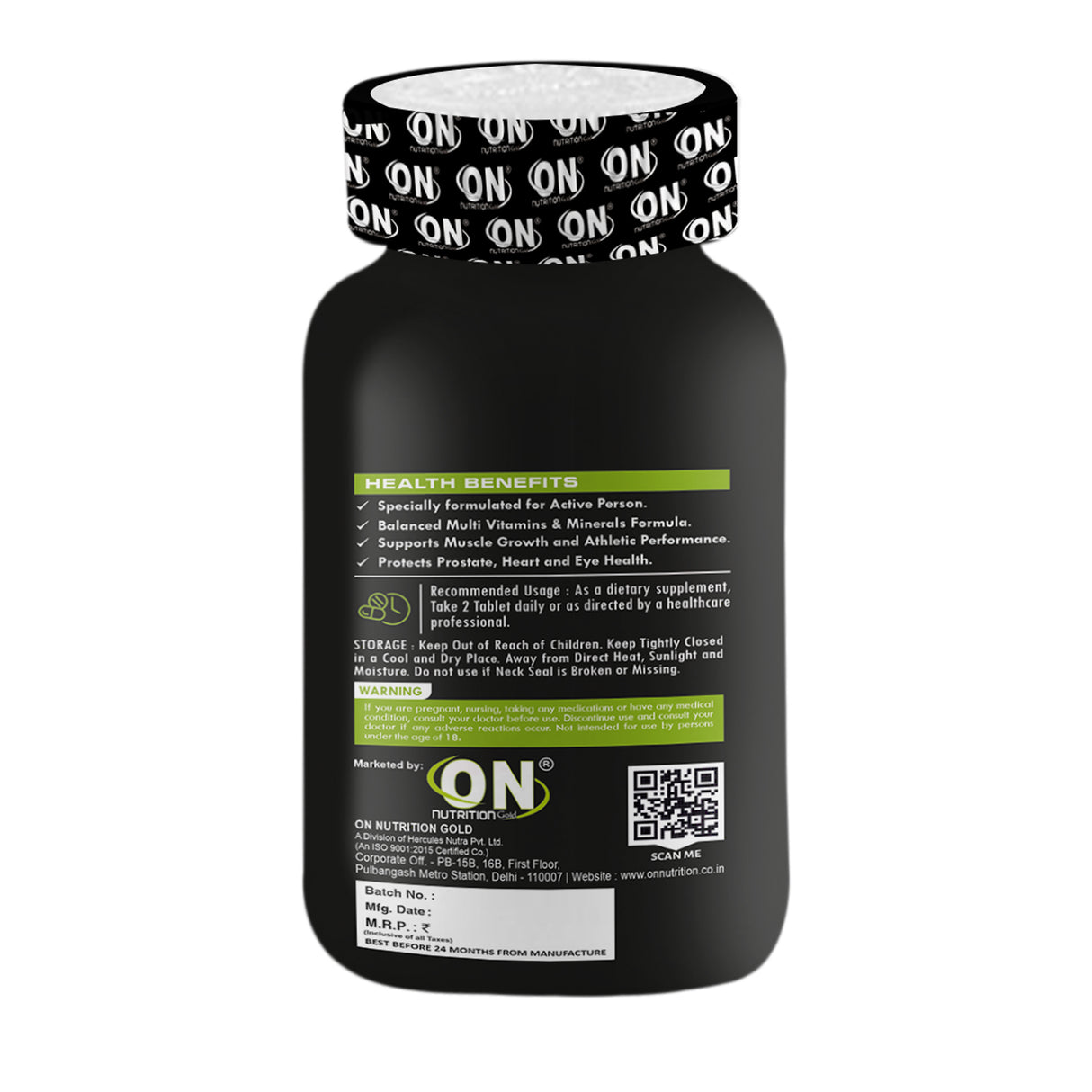 On Nutrition Gold Daily Multi (100 Tablets)