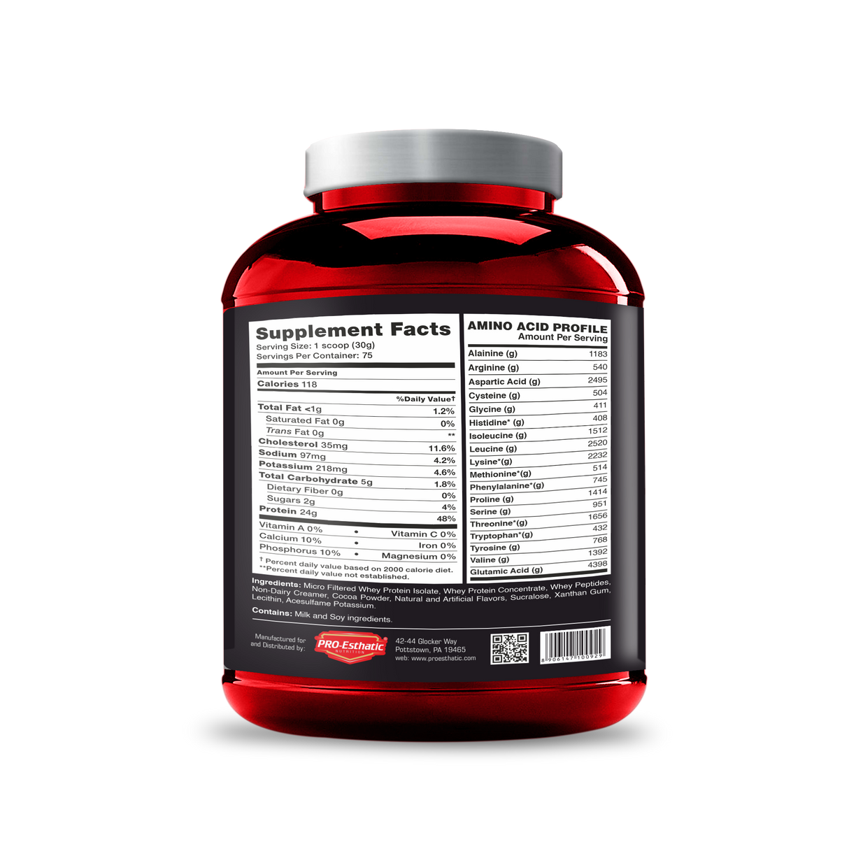 Pro-Esthatic Nutrition Whey Protein 2kg