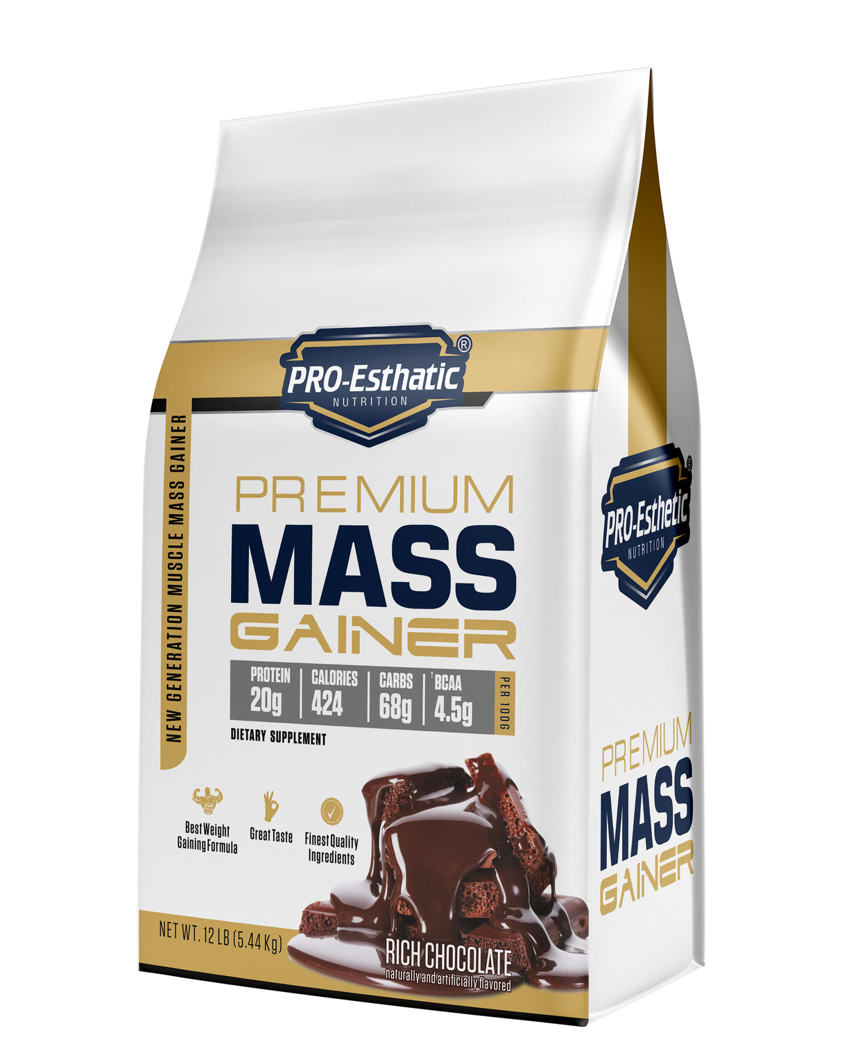 Pro-Esthatic Premium Mass Gainer 12lbs (5.44kg)