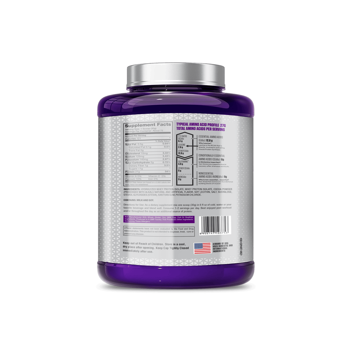 Pro-Esthatic Isolate Whey Protein – 27g Protein | Platinum Series