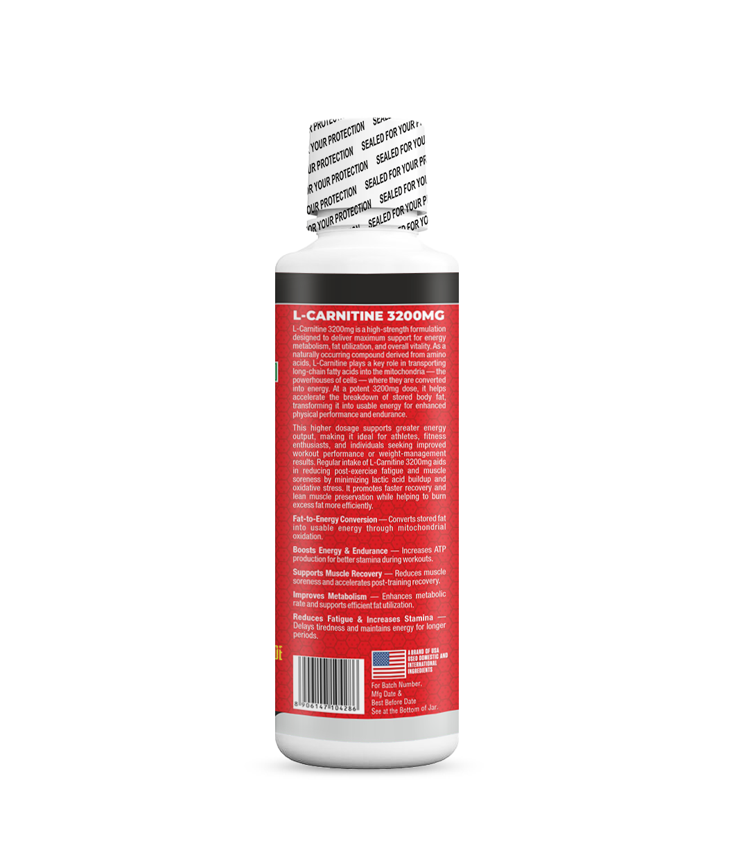 Pro-Esthatic L-Carnitine 3200mg Liquid (450ml | 30 Servings) – Platinum Series