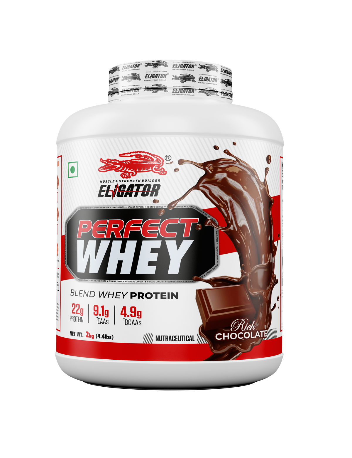 Eligator Perfect Whey Protein Powder 2kg