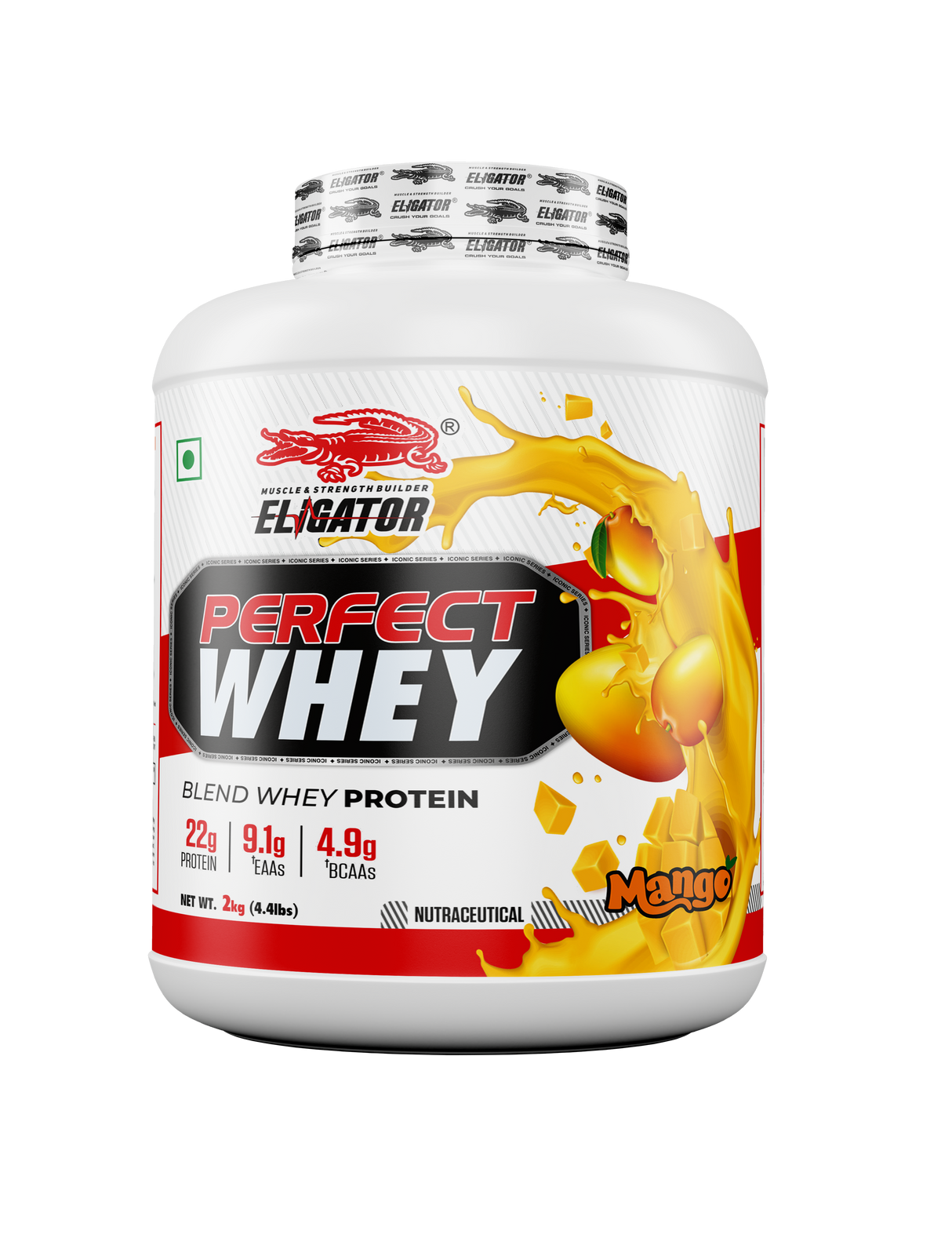 Eligator Perfect Whey Protein Powder 2kg