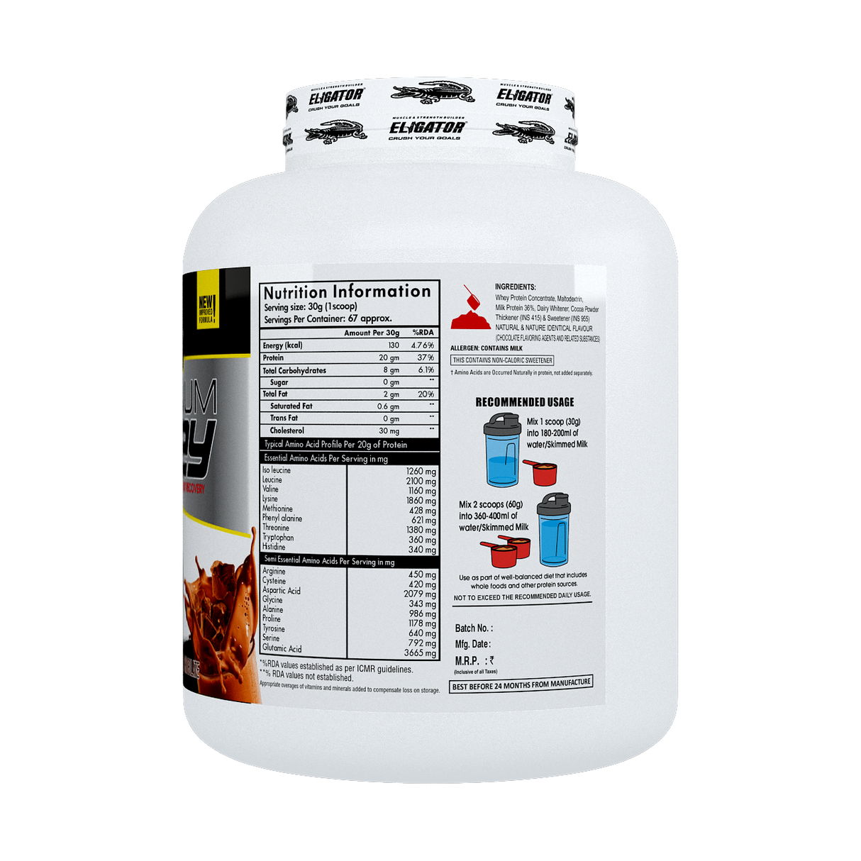 Eligator 100% Platinum Whey