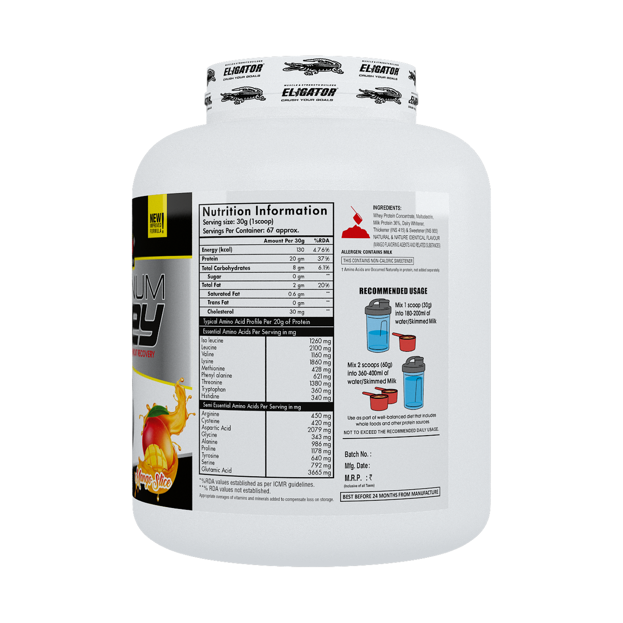 Eligator 100% Platinum Whey