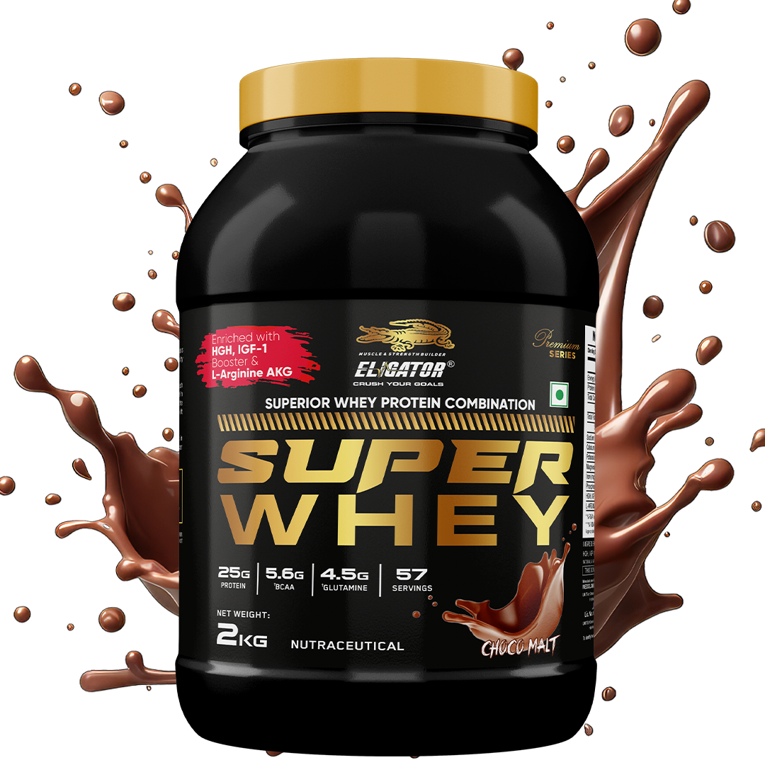 Eligator Premium Series Super Whey - Superior Whey Protein Combination 2kg 57 Servings