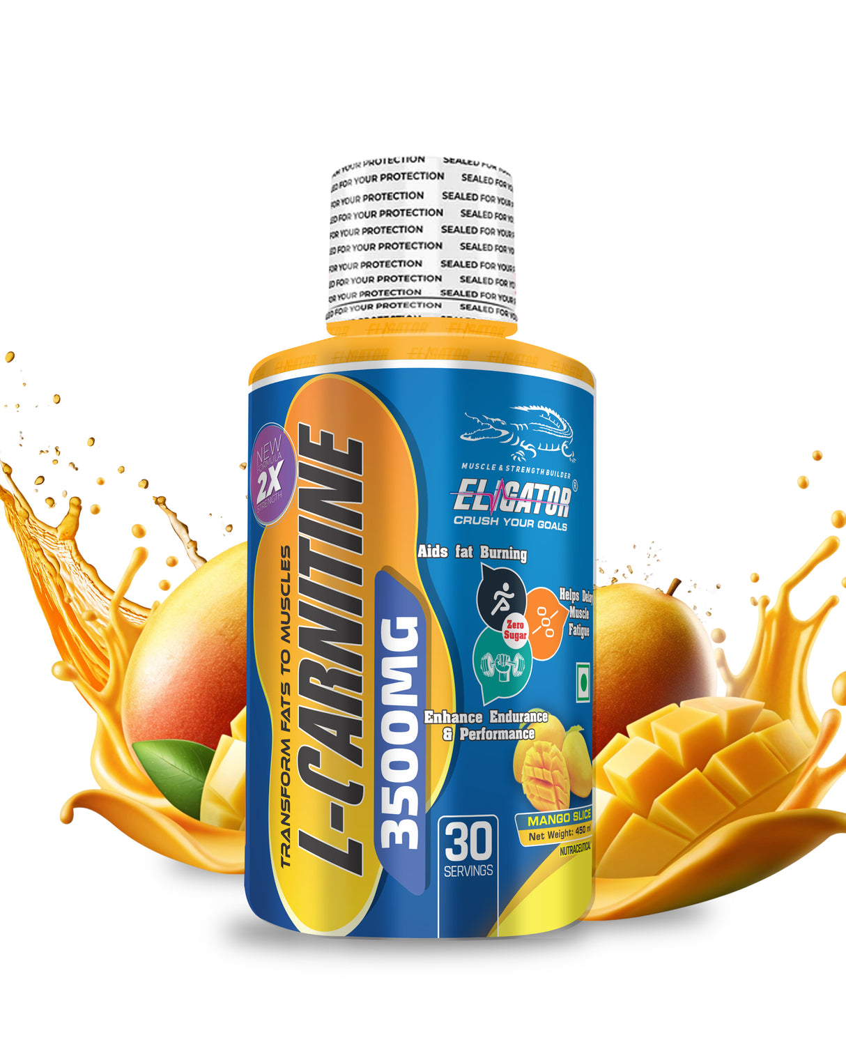 Eligator L-Carnitine 3500MG 30 Servings