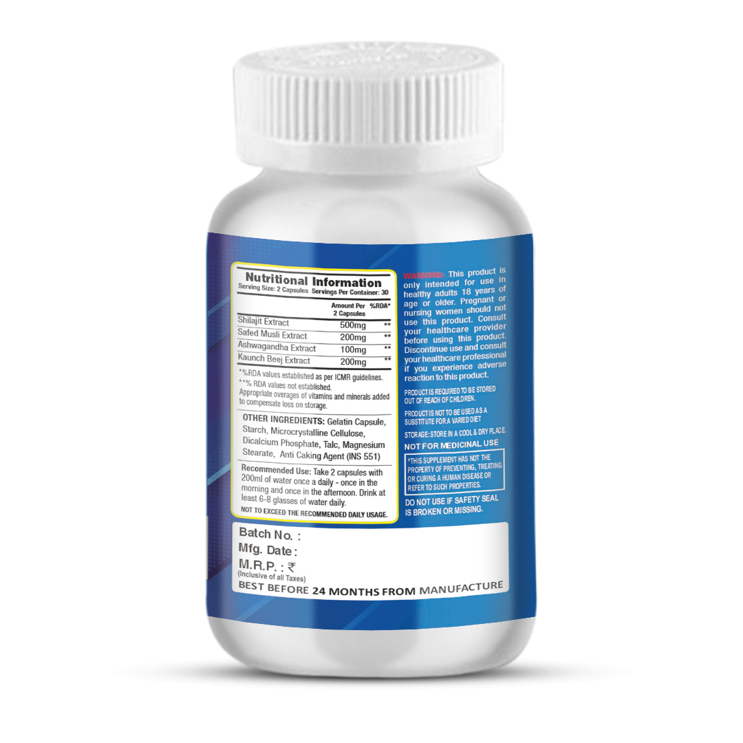 Platinum Nutrition Shilajit Gold Plus