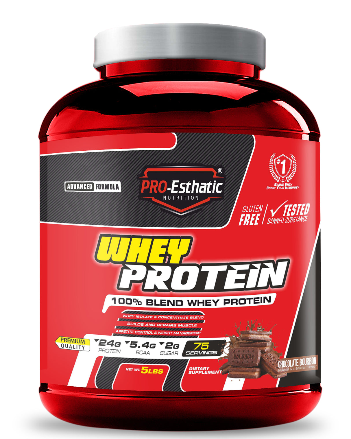 Pro-Esthatic Whey Protein 5lbs 75 Servings