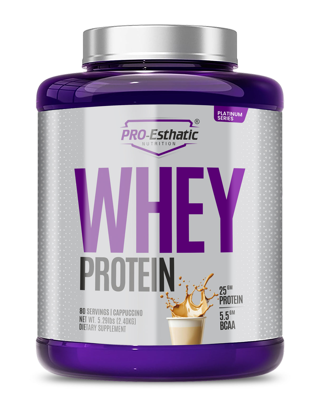 Pro-Esthatic Whey Protein, Platinum Series with MuscleTech Platinum 100% Creatine