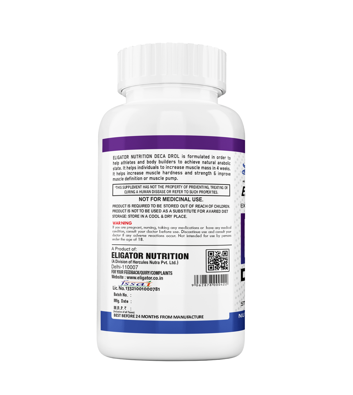 Eligator Deca Drol Extreme Mass Builder 60 Tablets
