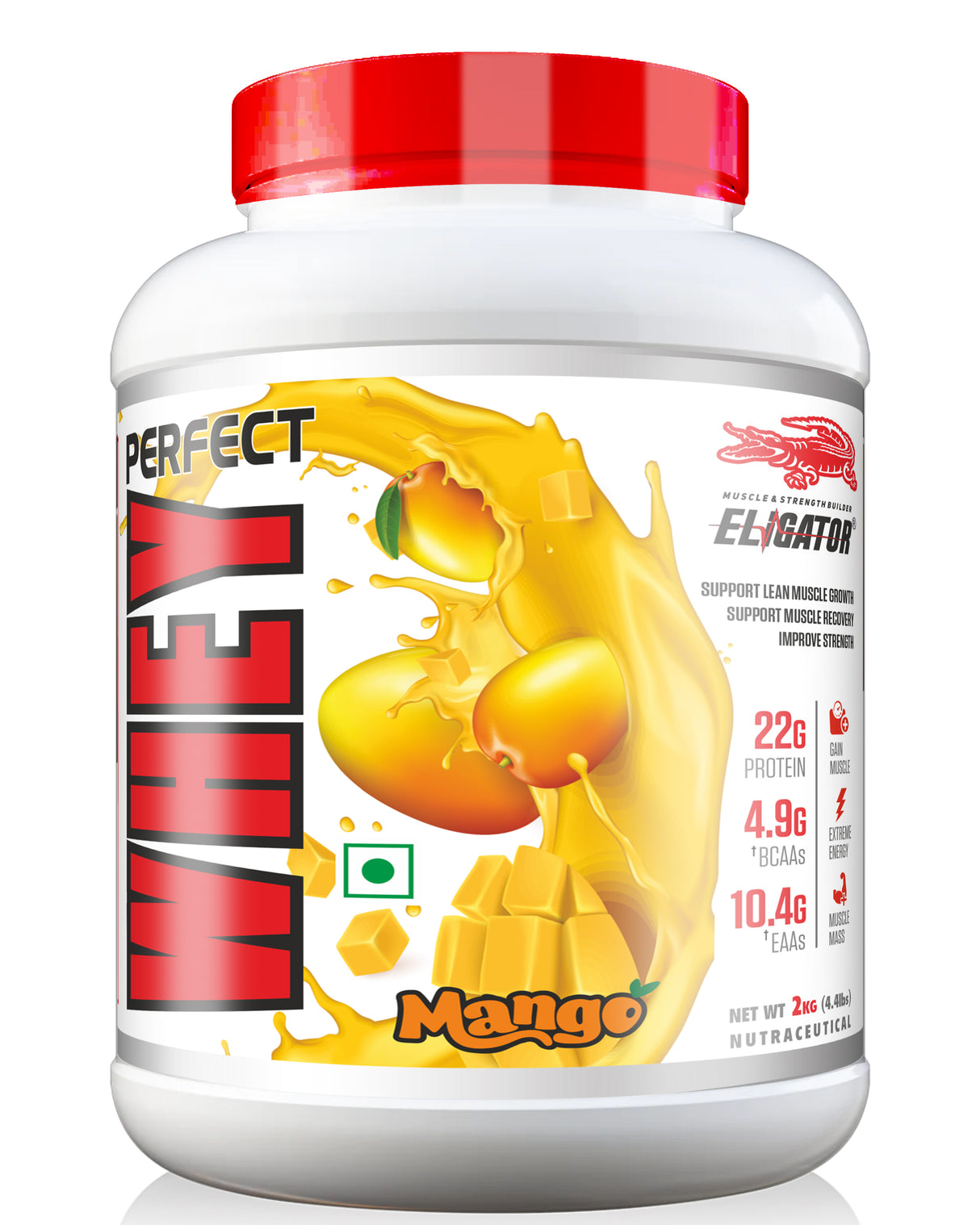 Eligator Perfect Whey Protein Powder 2kg